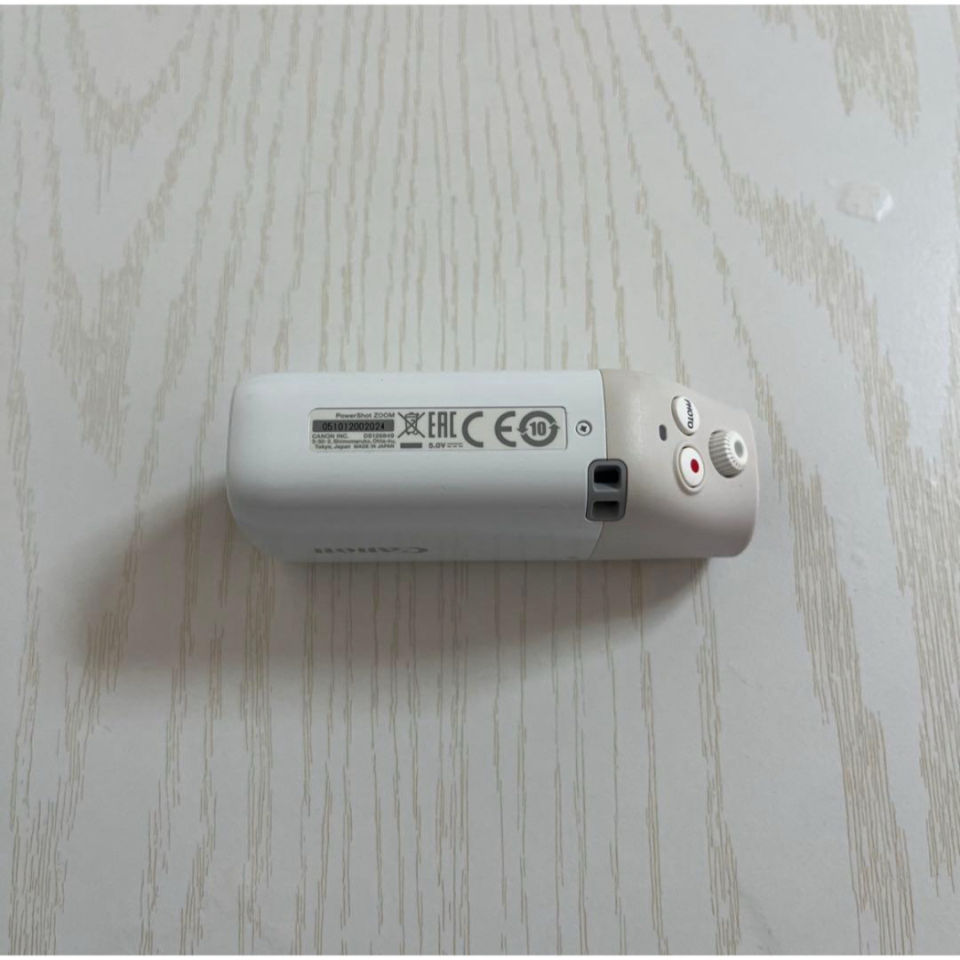 Canon - 【美品】Canon POWERSHOT ZOOM ホワイト ビデオカメラの通販