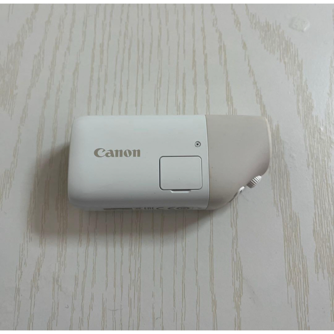 Canon - 【美品】Canon POWERSHOT ZOOM ホワイト ビデオカメラの通販