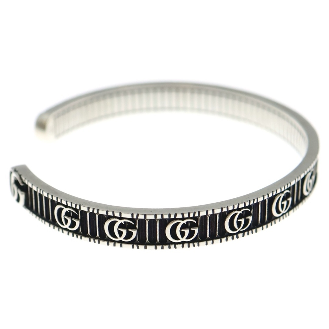 GUCCI - GUCCI グッチ GGロゴバングル ブレスレット シルバーの通販 by