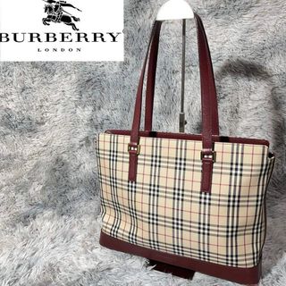 BURBERRY - ✨美品✨バーバリー ノヴァチェック シャドウホース トート