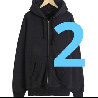 COMOLI - COMOLI コモリ ブラック デニム ジップ パーカーの通販 by し