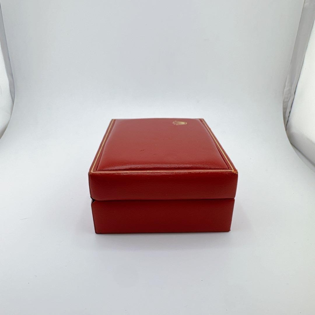 ROLEX - ロレックス 純正 箱のみ ボックス レザー 革 付属品 レッド 赤
