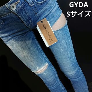 GYDA - GYDA/ヒップダメージデニムの通販 by 666｜ジェイダならラクマ