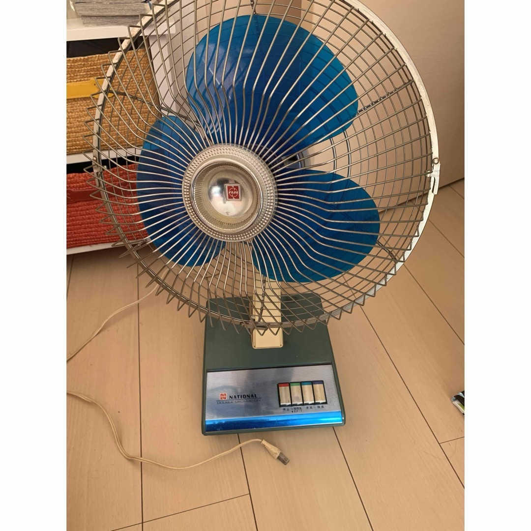 昭和レトロ】National 扇風機 F-30D1C 30cm 3枚羽 動作品の通販 by
