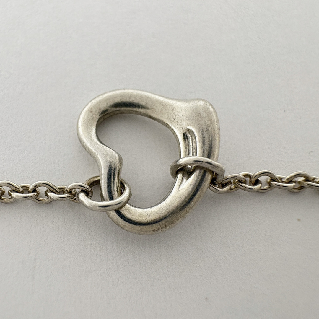 Tiffany & Co. - ティファニー オープンハート ブレスレット シルバー