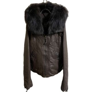 BLACK COMME des GARCONS - 名作 川久保玲着用 ライダース ブラック