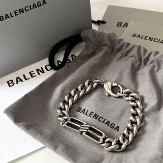 BALENCIAGA - バレンシアガ/BALENCIAGA ブレスレット メンズ BB ICON