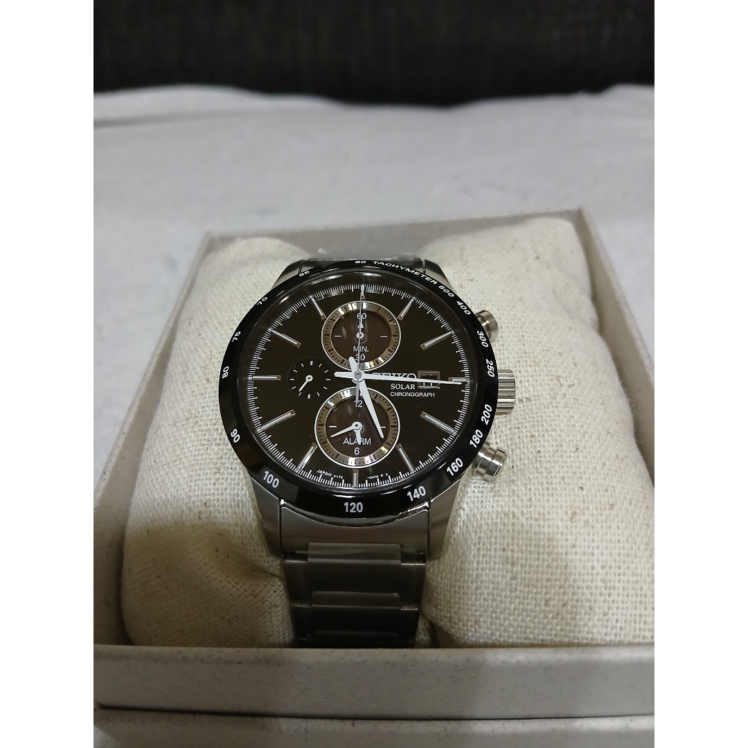 SEIKO - 新品未使用 セイコー SBPY119 ソーラークロノグラフ 日本製の