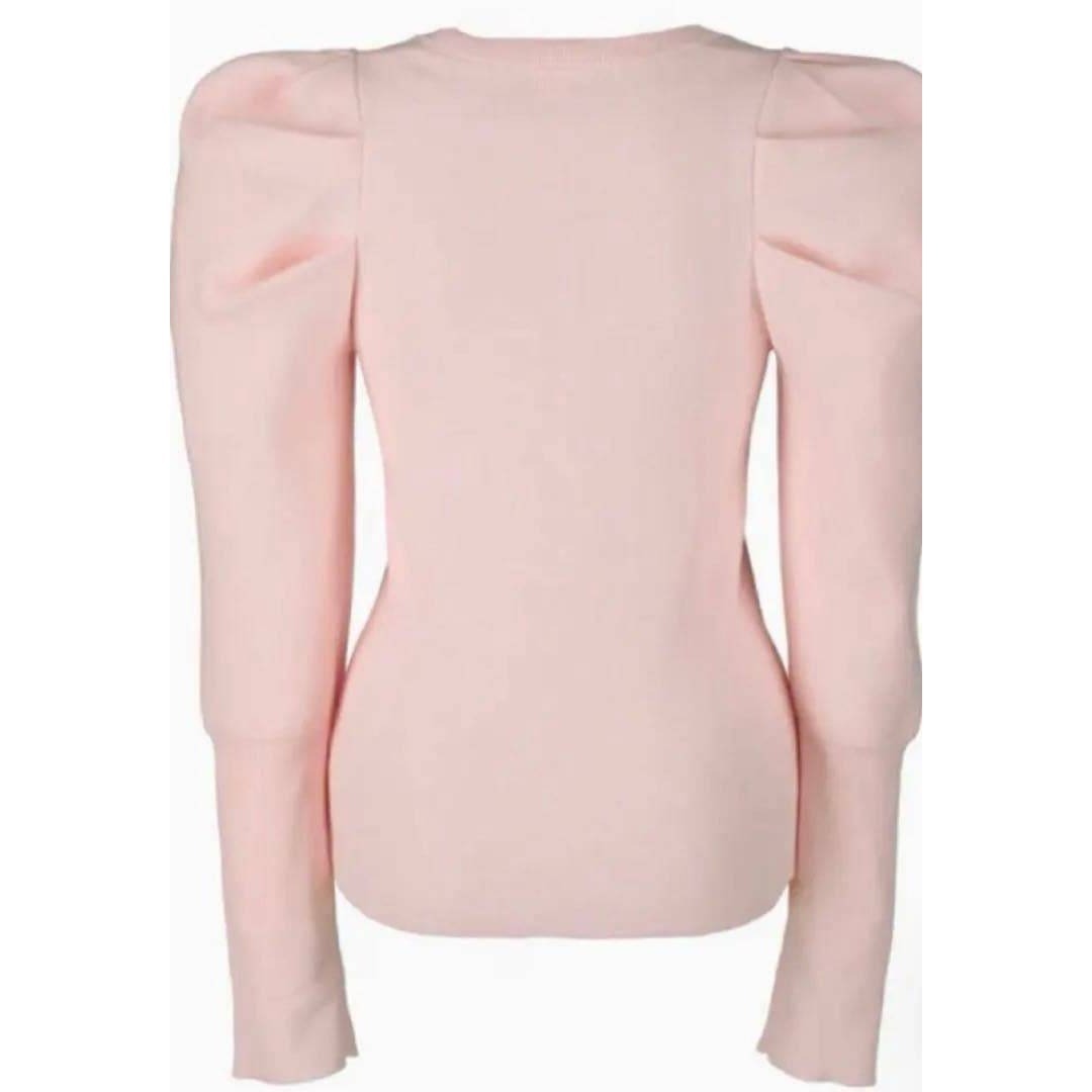 即日発送】bibiy EFFIE PUFF KNIT ピンクの通販 by もこもこ｜ラクマ