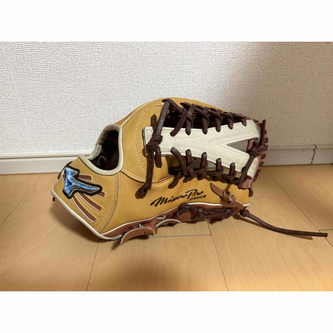 ダイバーシティブルー ミズノ ミズノプロ 軟式オーダー 外野手用 高橋