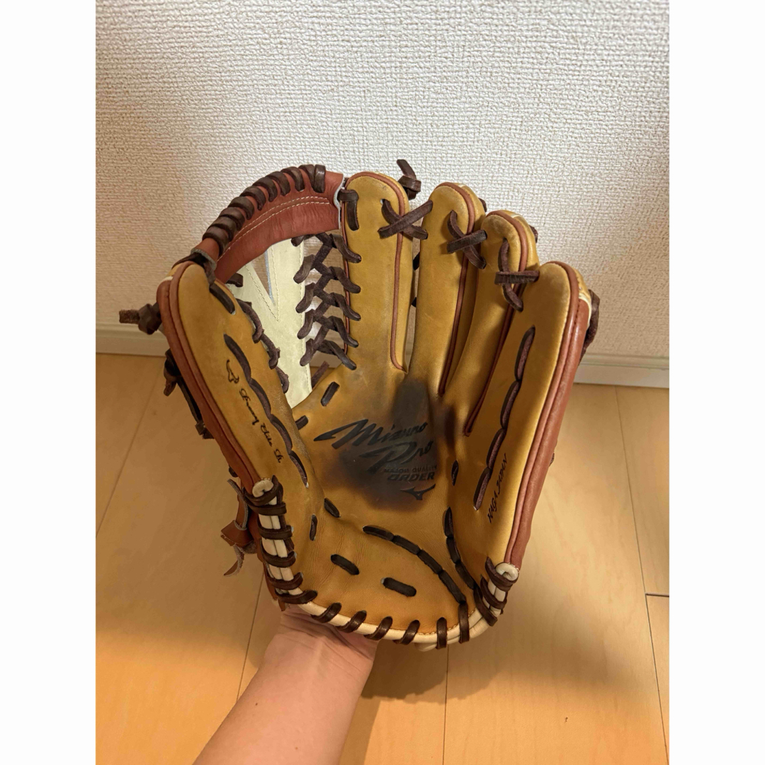 ダイバーシティブルー ミズノ ミズノプロ 軟式オーダー 外野手用 高橋