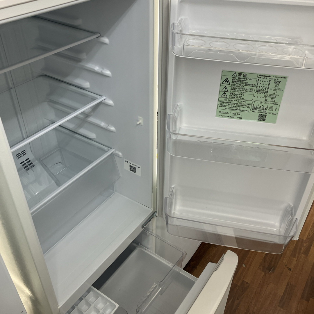福岡限定・福岡市近郊配達設置無料】Panasonic 2022年式 冷蔵庫の通販