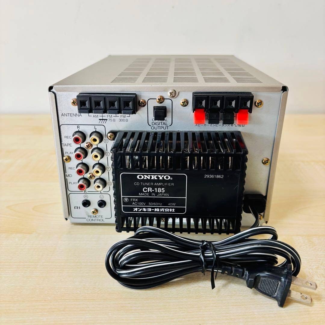 ONKYO - 【希少品】ONKYO CD RECEIVER CR-185 送料込みの通販 by SOYO