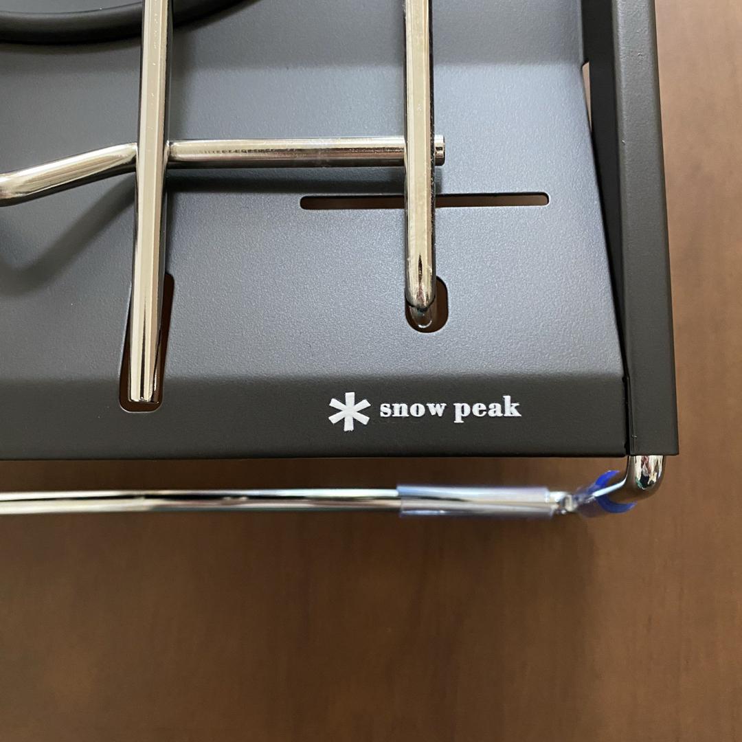 Snow Peak - ⭕️ホワイトロゴVer「マットブラック耐熱塗装」 フラット