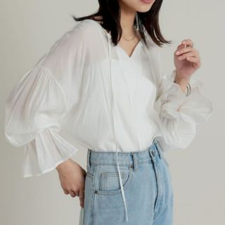 Rouje Paris(ルージュ) チェリー柄 シャツブラウス レディースの通販