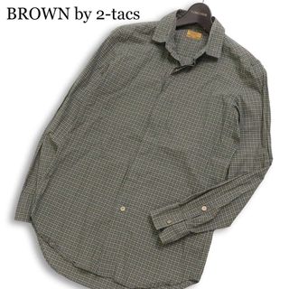 BROWN by 2-tacs ブラウン バイ ツータックス 通年 比翼仕立て☆ 長袖