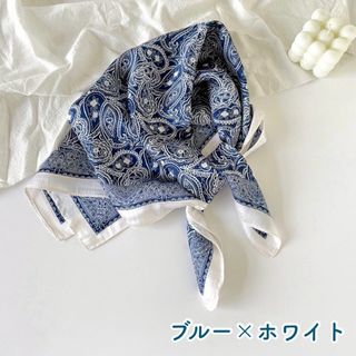 CELINE - セリーヌ スカーフ 絹 シルク 大判 馬 タッセル ロゴ 総柄 白