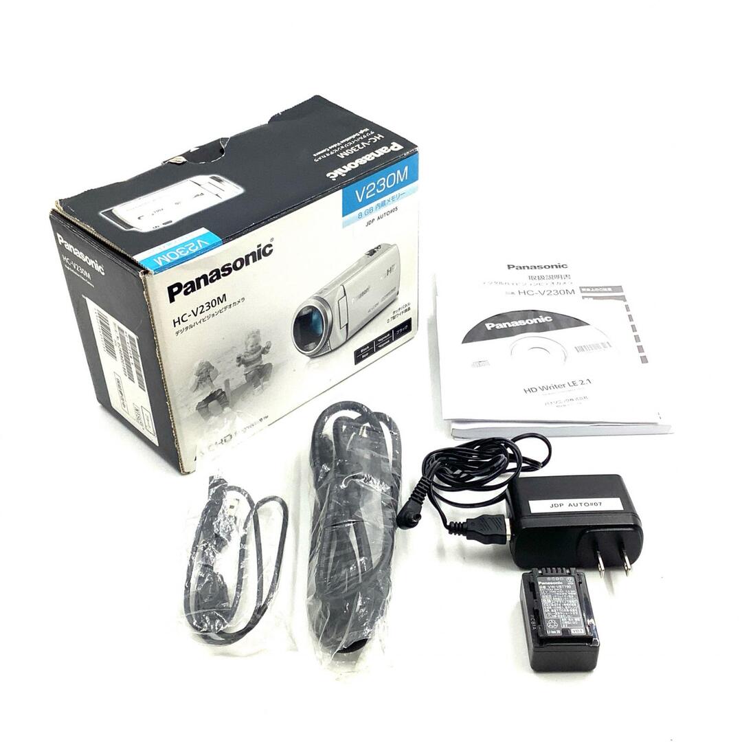 Panasonic - 【全額返金保証】【最速発送】Panasonic HC-V230M-K