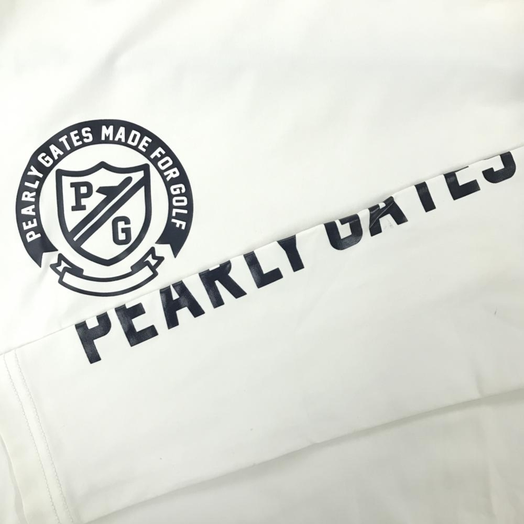 PEARLY GATES - パーリーゲイツ ハイネックインナーシャツ 白×ネイビー