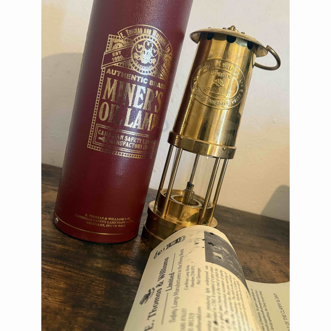 E.Thomas & Williams カンブリアランタン 箱付き説明書付きの通販 by