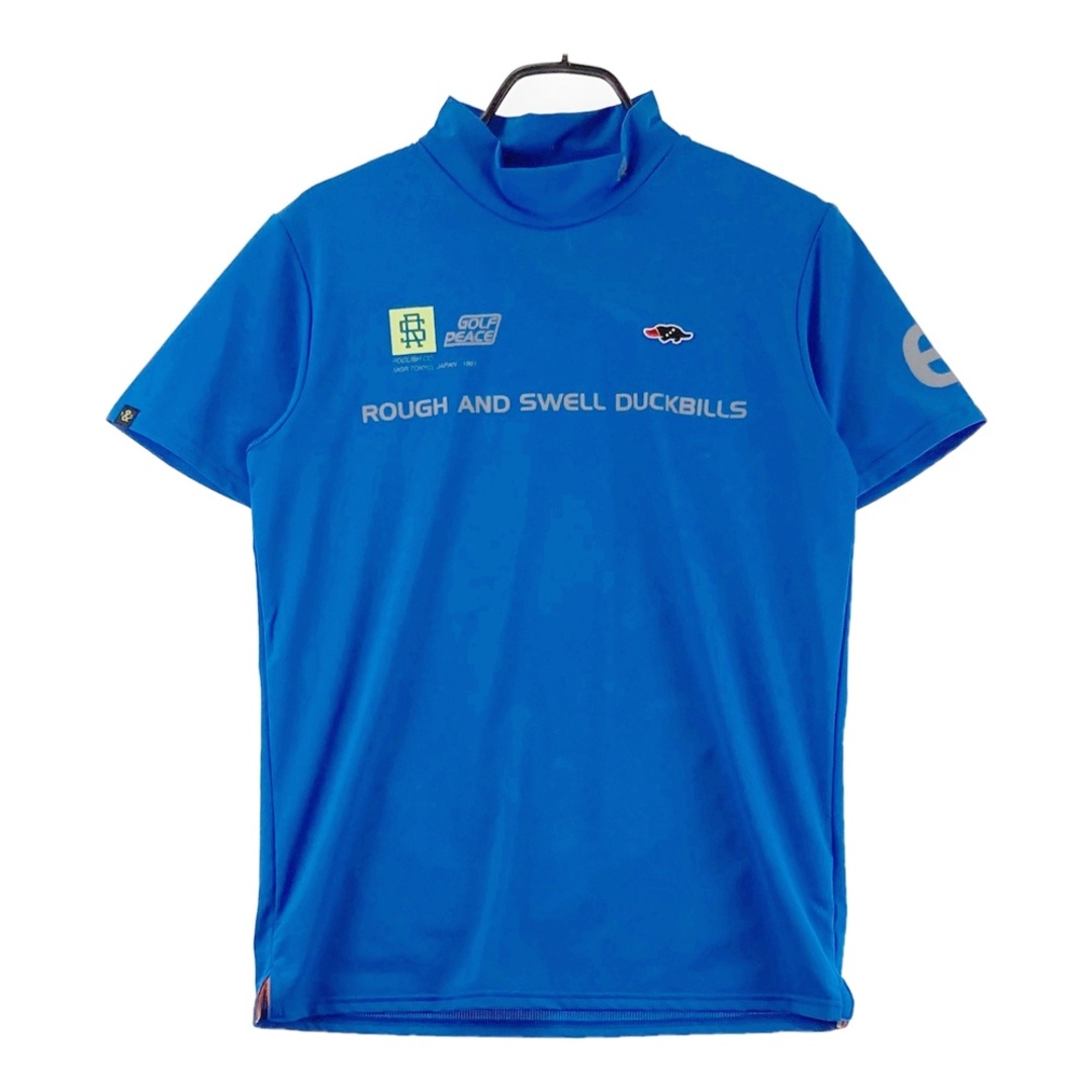 サイズ：S ROUGH&SWELL ラフアンドスウェル モックネック 半袖Tシャツ