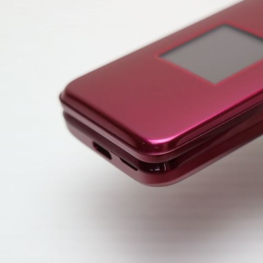 京セラ - かんたんケータイ ライト KYF43 ワインレッド M444の通販 by