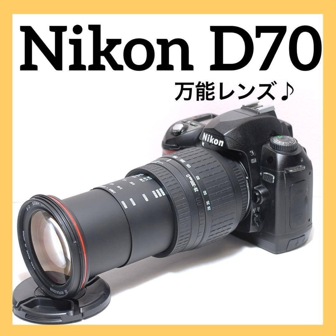 Nikon - 一本で近くから遠くまで✨ニコン D70✨一眼レフカメラ✨入門