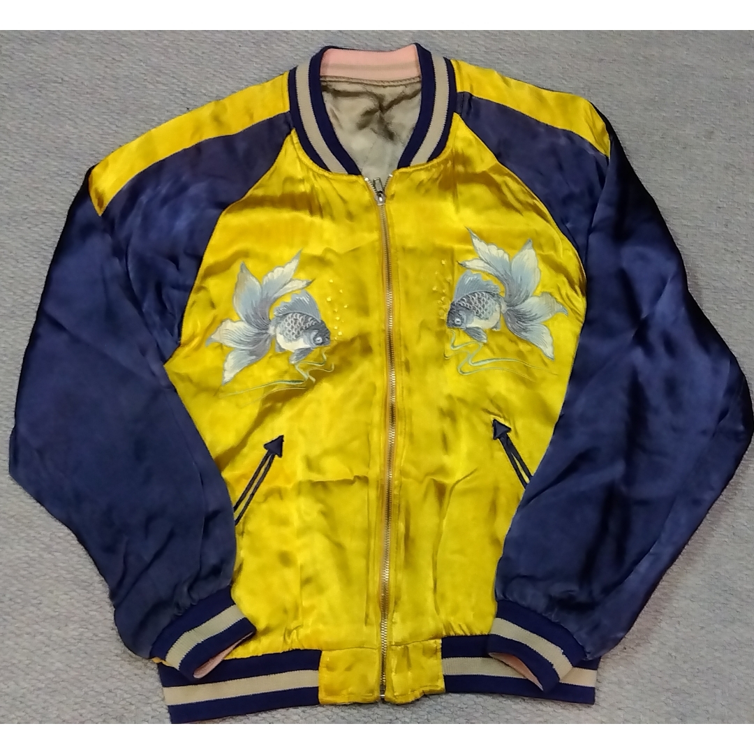 IOLANI - IOLANIイオラニ リバーシブルスカジャン 金魚柄 レーヨン製