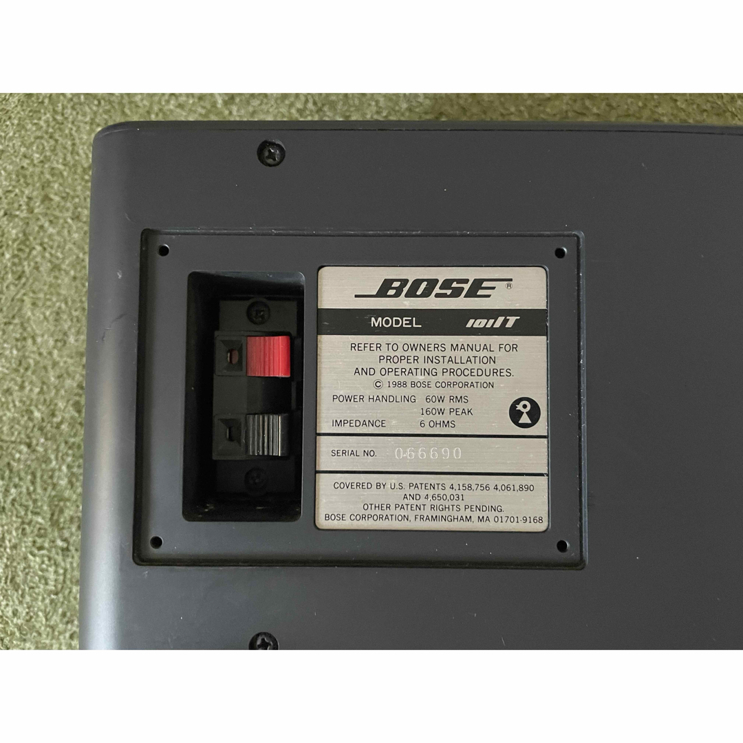 良品】BOSE 101IT イタリアーノ シリアル連番鳥マークスピーカー