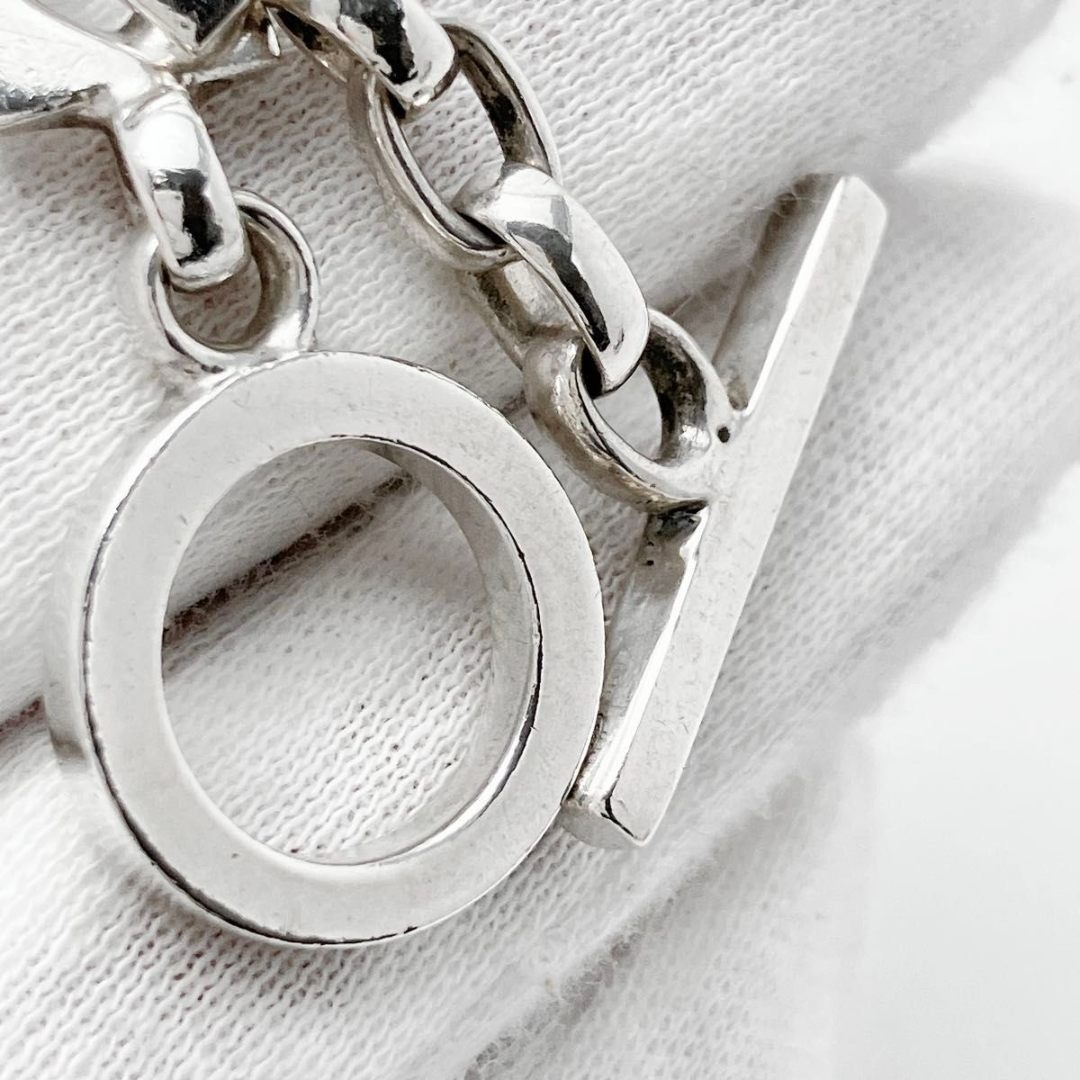 GUCCI - グッチ GUCCI 925 フィガロ チェーン ブレスレット シルバー