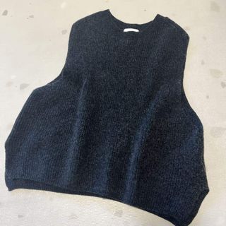 かぐれ - 新品タグ付◉ GRAY かぐれ ペルーニットベスト DOORS