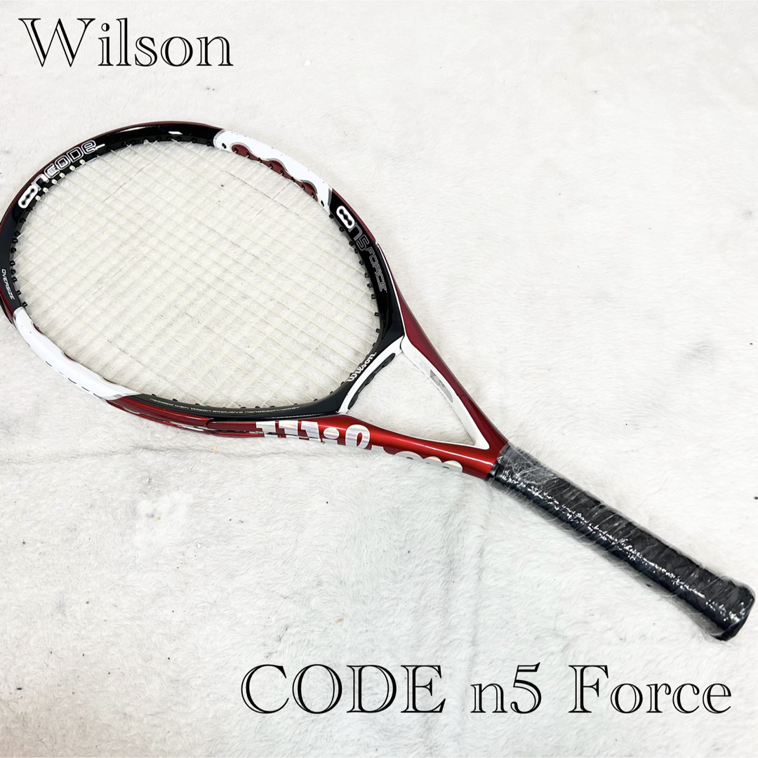 wilson - 美品！Wilson CODE n5 FORCE デカラケ 硬式テニスラケットの