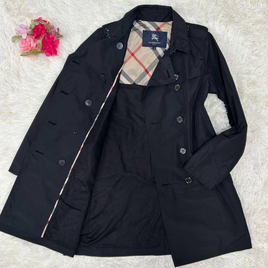 BURBERRY - 【極美品/L】バーバリーロンドン トレンチコート メガノバ