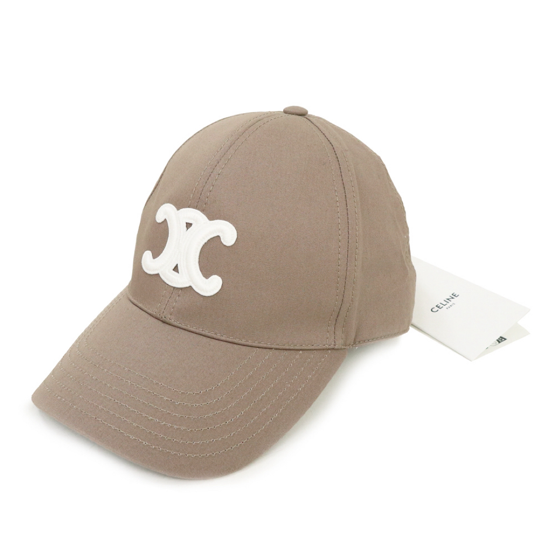 CELINE - 【未使用品】セリーヌ キャップ 帽子 ベージュ トリオンフ