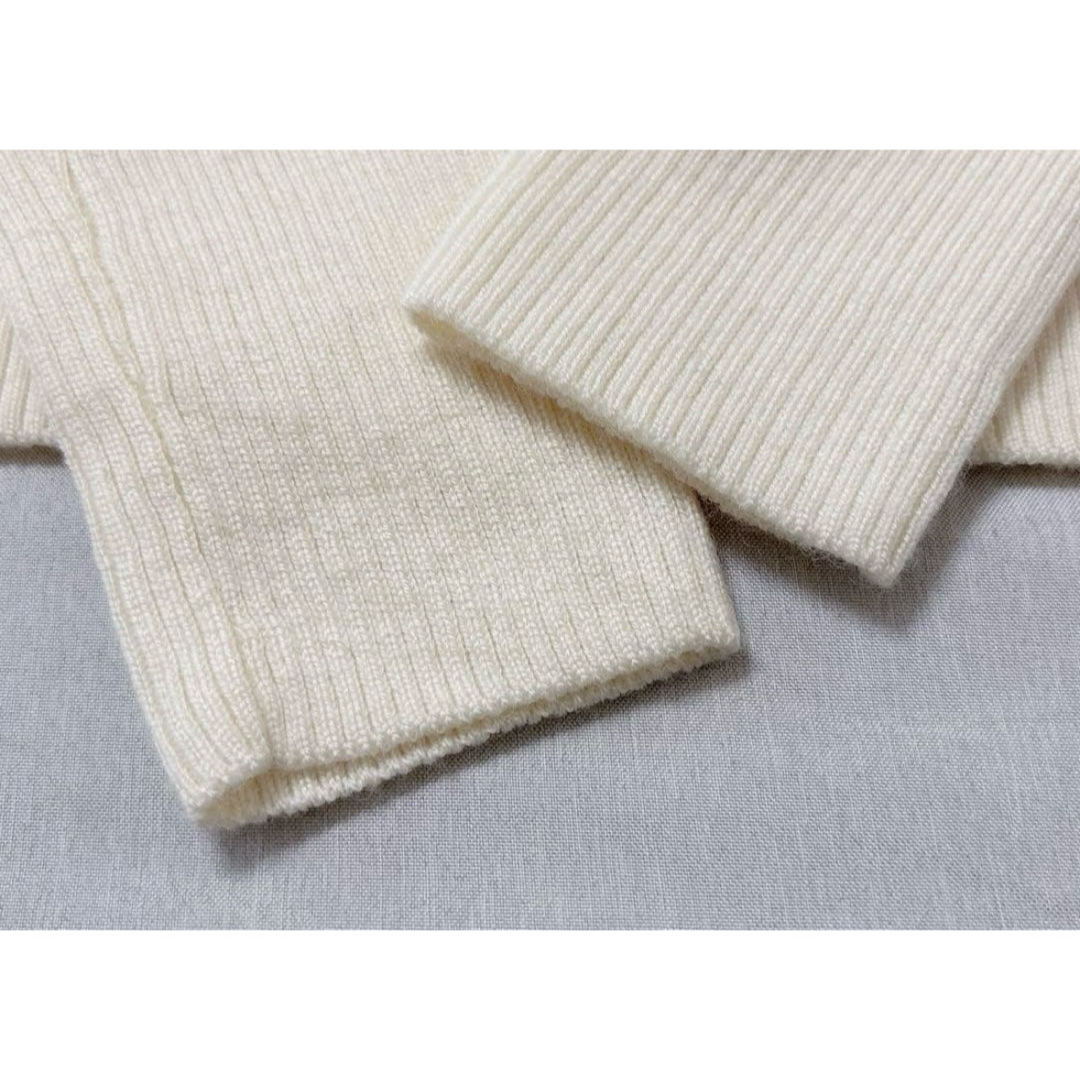 極美品✨定番人気品 SLOANE スローン 14Gリブ ラウンドネックニット