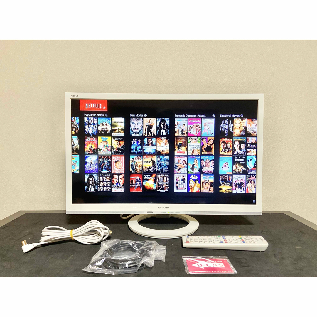 今だけ優待価格】SHARP AQUOS｜24V型HD・Wチューナー