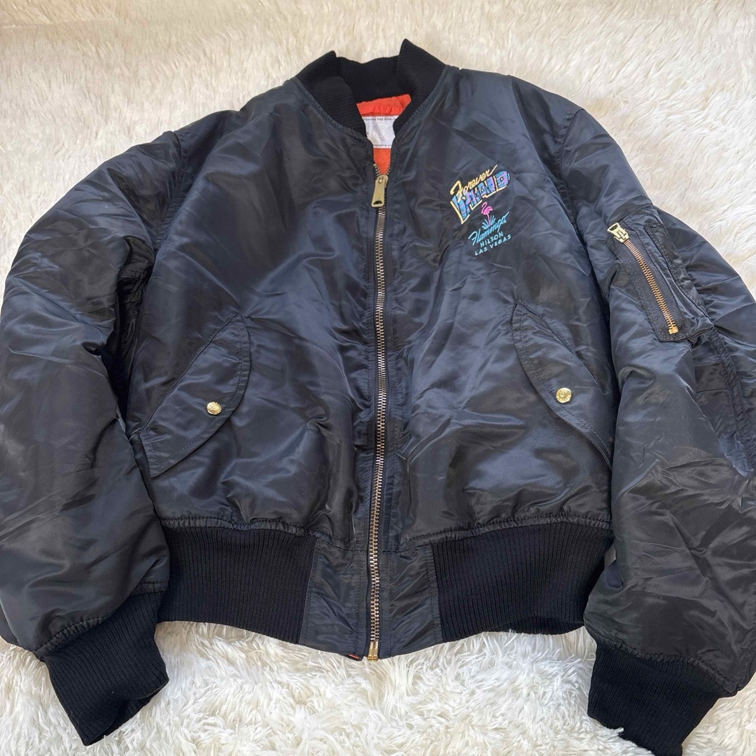 MA-1 BRANDED GARMENTS XX-LARGE ブラックの通販 by ran804's shop｜ラクマ