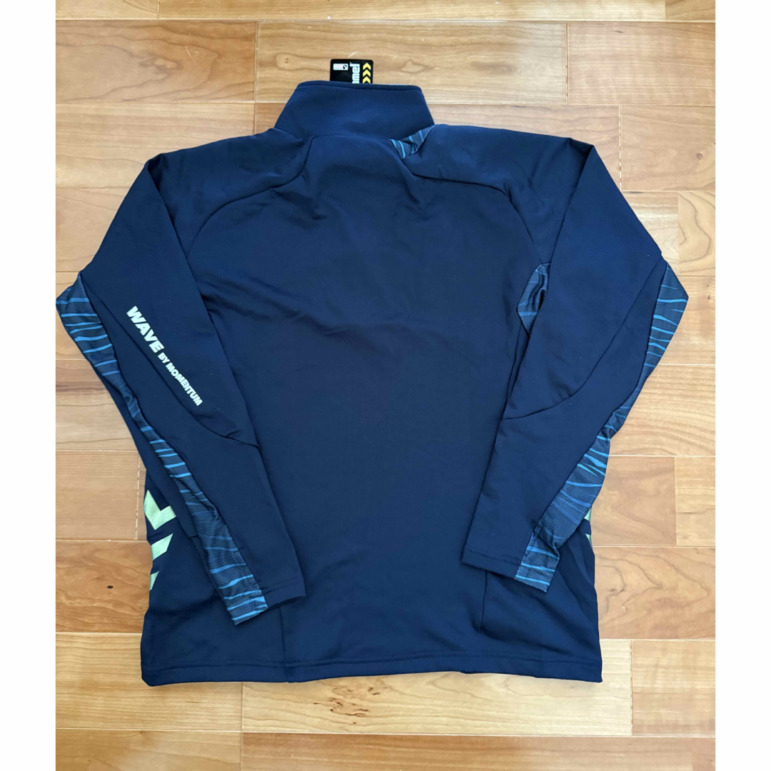 新品hummel V・ファーレン長崎 ハーフジップウェア Mサイズ ネイビー