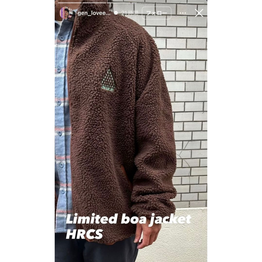 リバーシブル ボアジャケット Love ear art 同一ボディ キムタクの通販