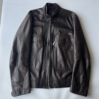 Dunhill - ダンヒル Dunhill ジャケット レザージャケット シングル