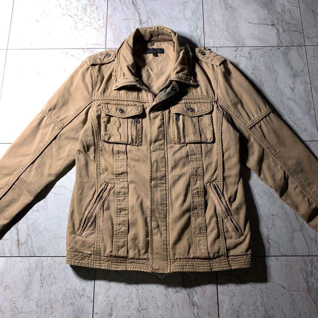 in the attic - 00s archive ギミック ダブルジップ 短丈ミリタリー