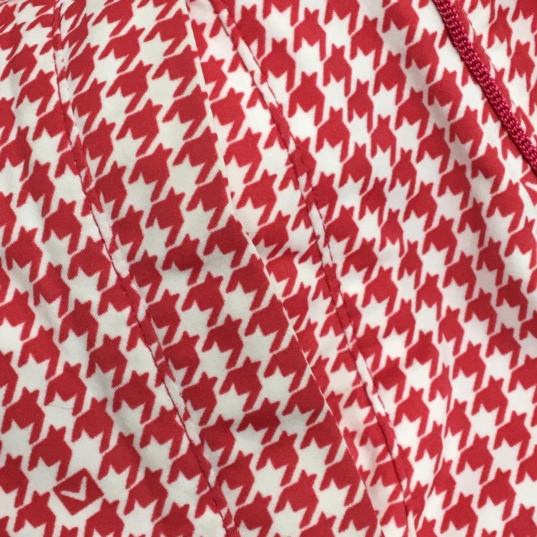 Callaway - キャロウェイ 4WAYレインウェア 白×ピンクレッド 千鳥柄