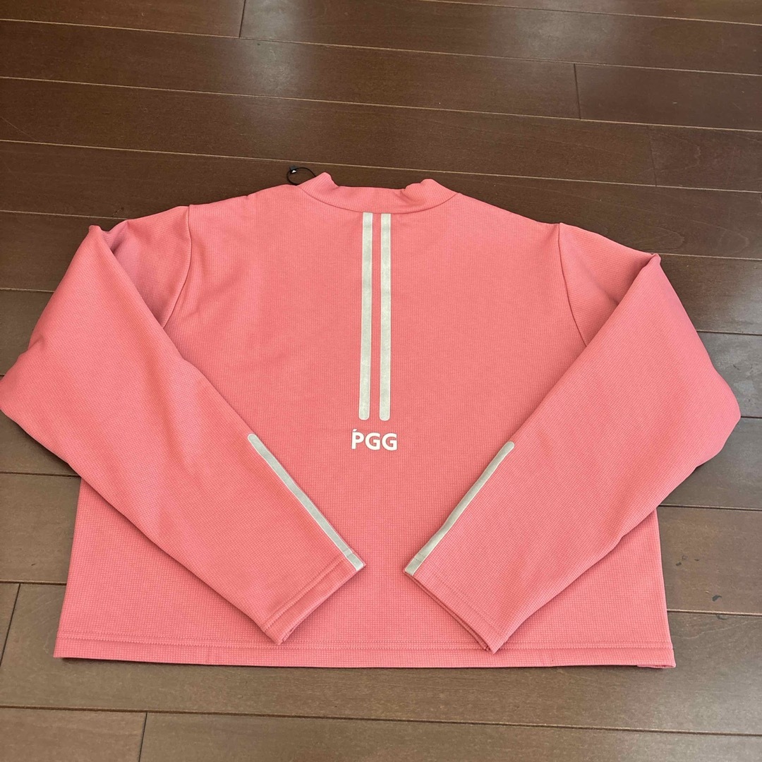 パーリーゲイツ PGGストレッチダンボール裏起毛セットアップピンクサイズ1