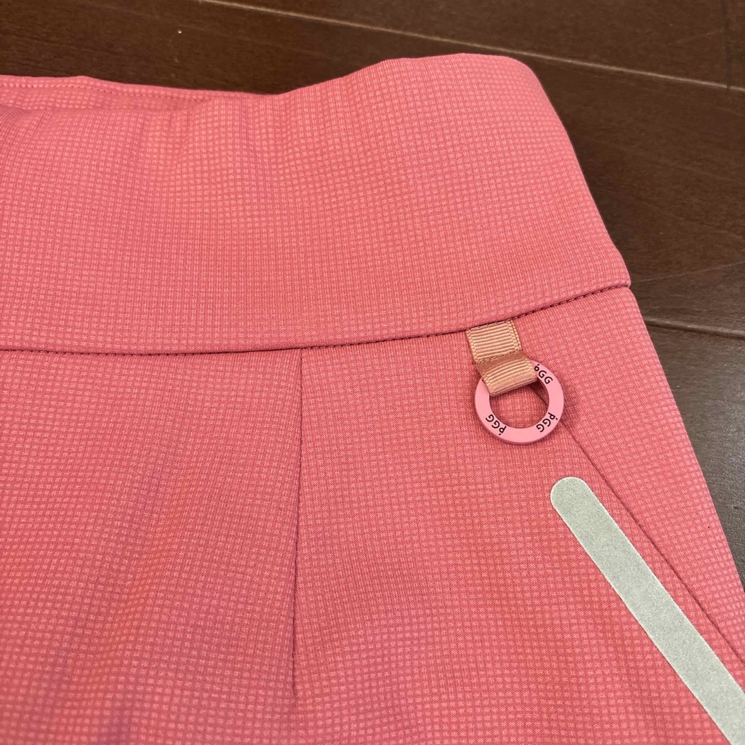 パーリーゲイツ PGGストレッチダンボール裏起毛セットアップピンクサイズ1