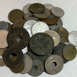 古銭まとめ売りのフリマアイテム一覧