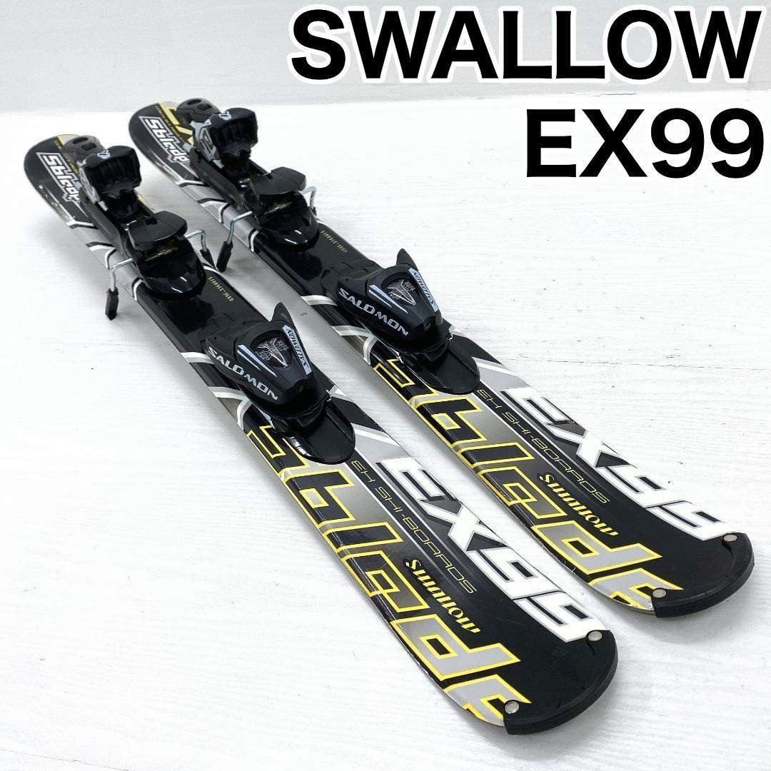 Swallow EX99 スワロー ショートスキー セット 板 サロモンの通販 by