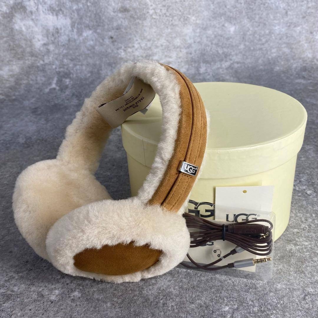 UGG - 新品 UGG アグ シープスキン イヤーマフ ヘッドフォン イヤホン