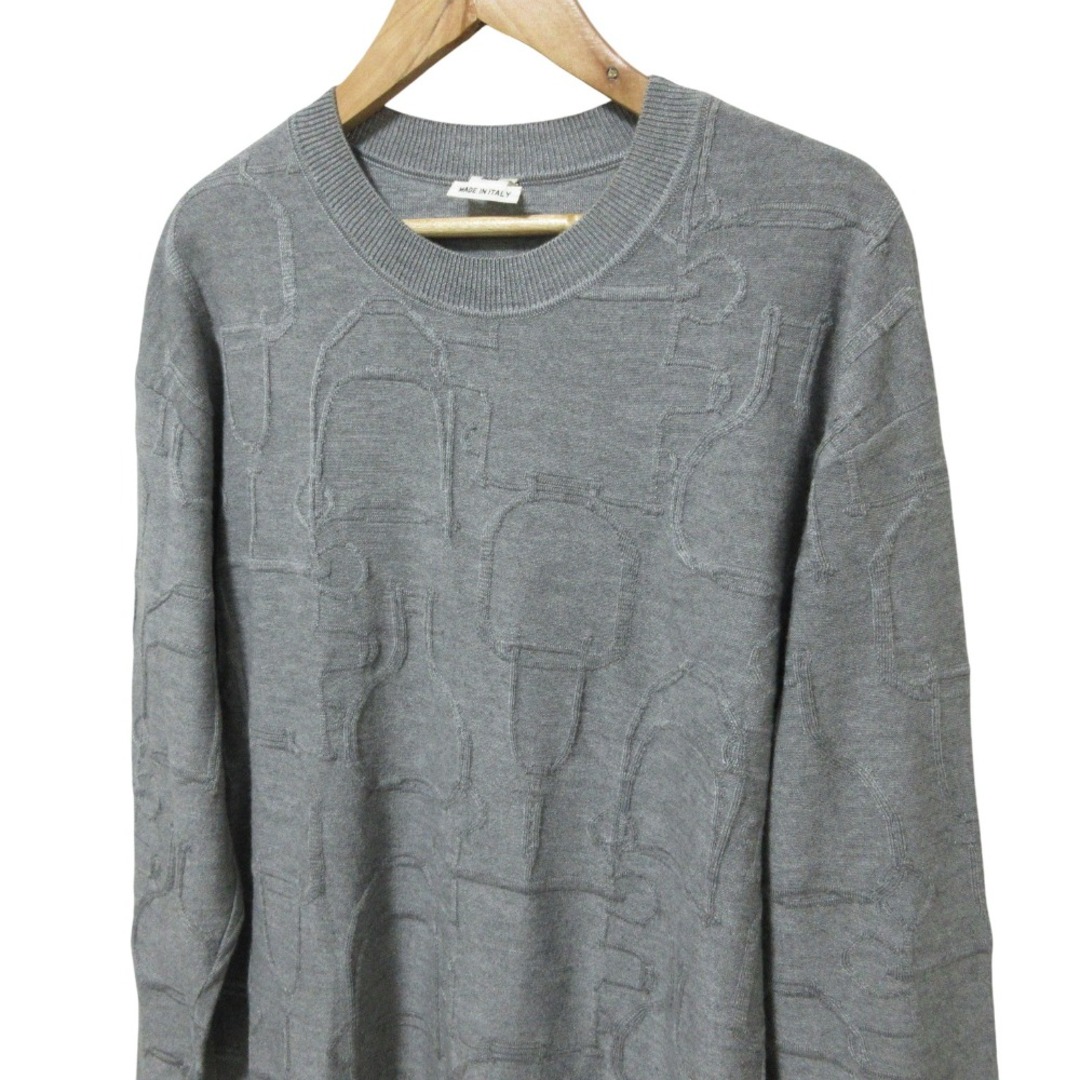 HERMES - 美品 クリーニング済 Hermes エルメス シルクカシミア 膝丈