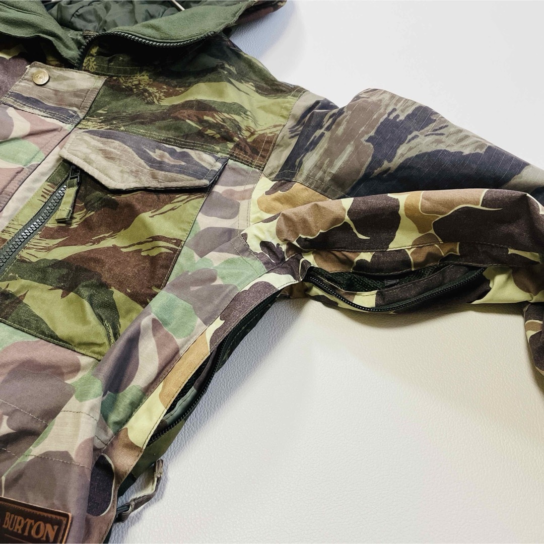 BURTON - 6717【美品】バートン ジャケット スノボウェア メンズ 迷彩