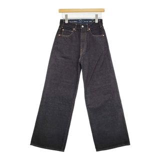 45rpm - 45R 45rpm ワイドデニムパンツ ジーンズ バギー 1 青 ブルーの